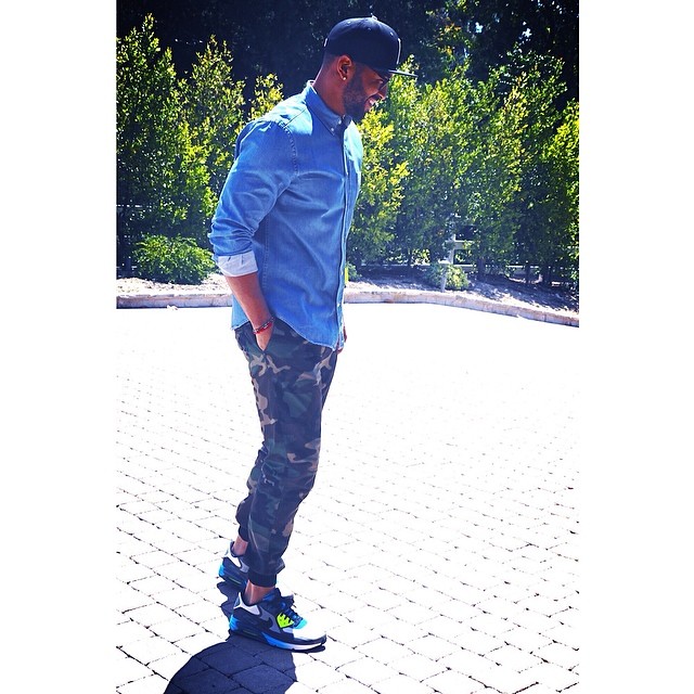 Matt Kemp wearing Nike Air Max Lunar 90