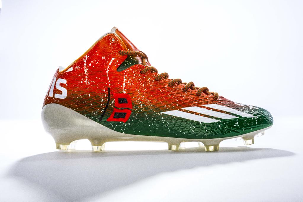 miami hurricanes football cleats