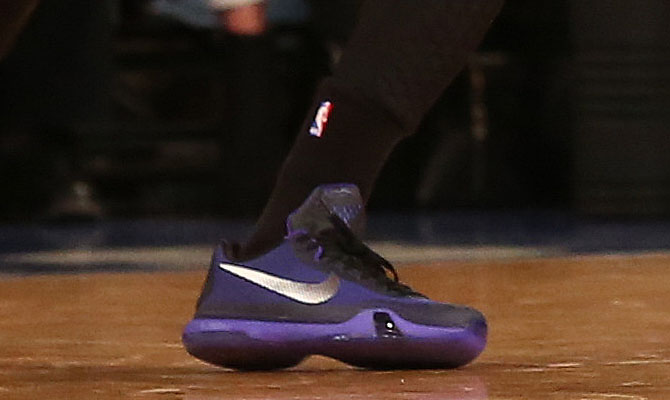 nike kobe x 10 blackout purple