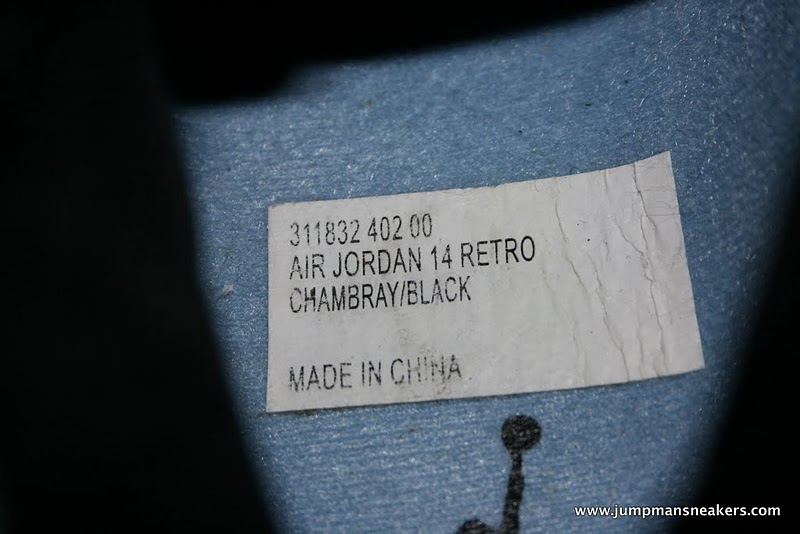 Do You Remember This Air Jordan 14 Chambray Sample