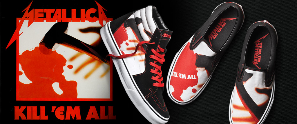 vans metallica lazada