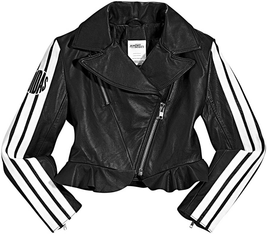 adidas Originals by Jeremy Scott - Spring/Summer 2012 - Cropped Leather Jacket X36008