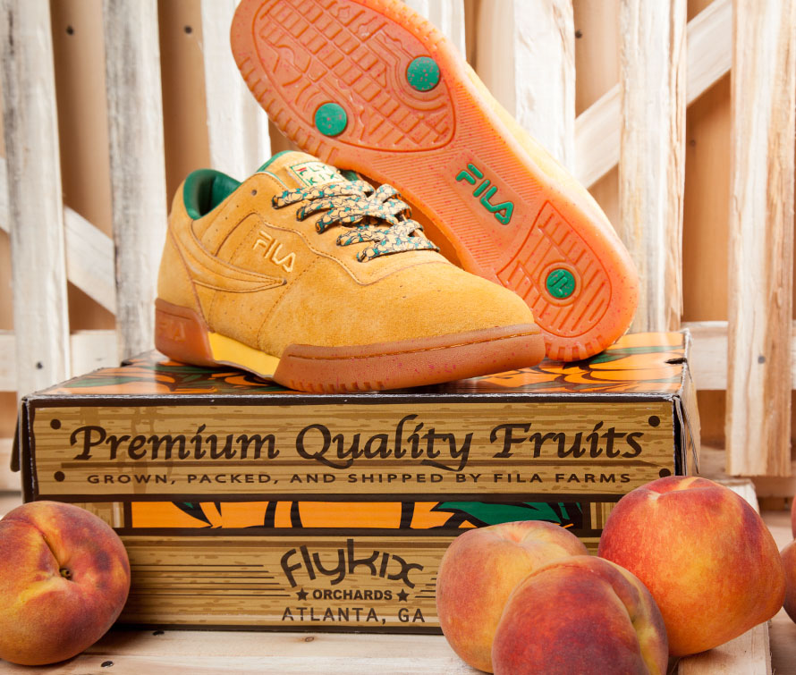 Fly Kix x Fila Original Fitness Peach State 