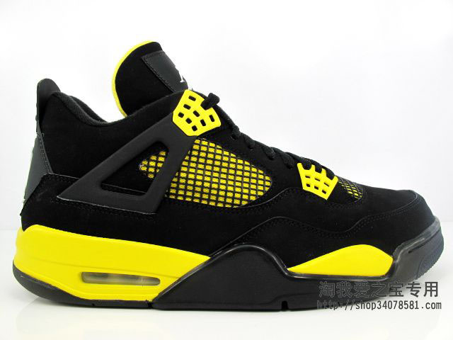 thunder 4s on feet