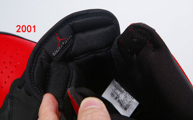 jordan 1 bred 2001 legit check