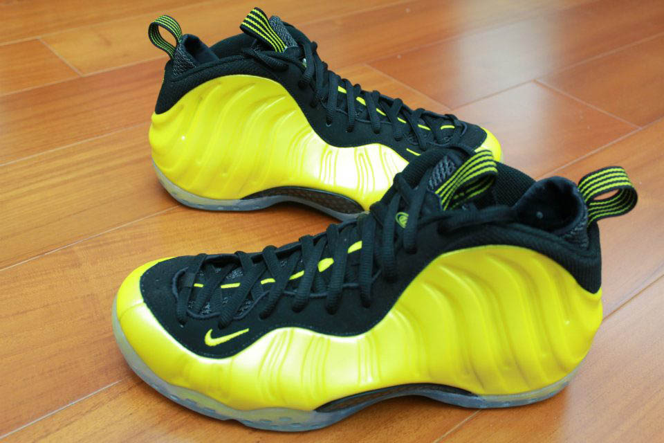 highlighter yellow foamposites