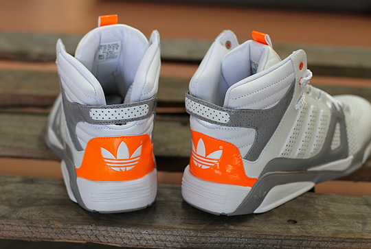 adidas Originals LQC - White/Grey/Neon Orange