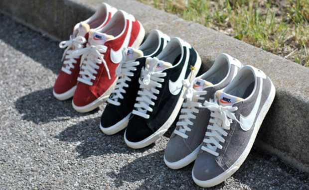 Nike Blazer Low VNTG Three Colorways Complex