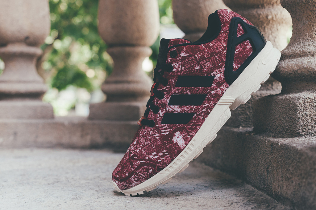 adidas zx flux marron