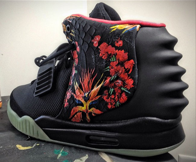 Nike Air Yeezy 2 Givenchy Custom By Mache Complex