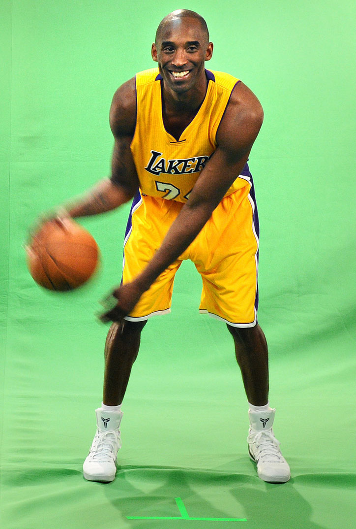 Kobe Bryant wearing Nike Kobe IX 9 Elite Inline