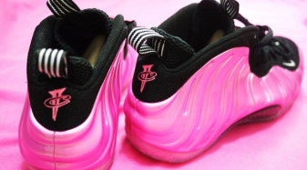 nike pink foamposite