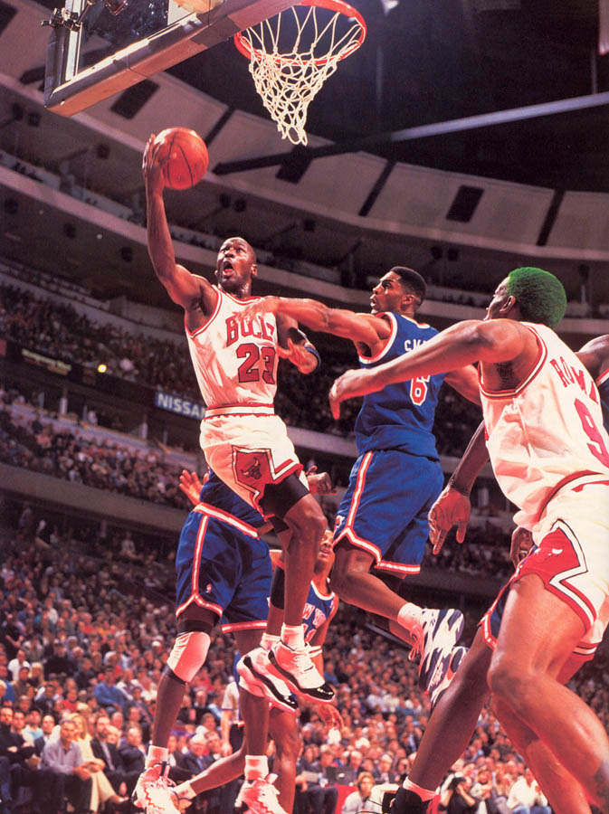 Michael Jordan wearing Air Jordan XI 11 Concord (12)