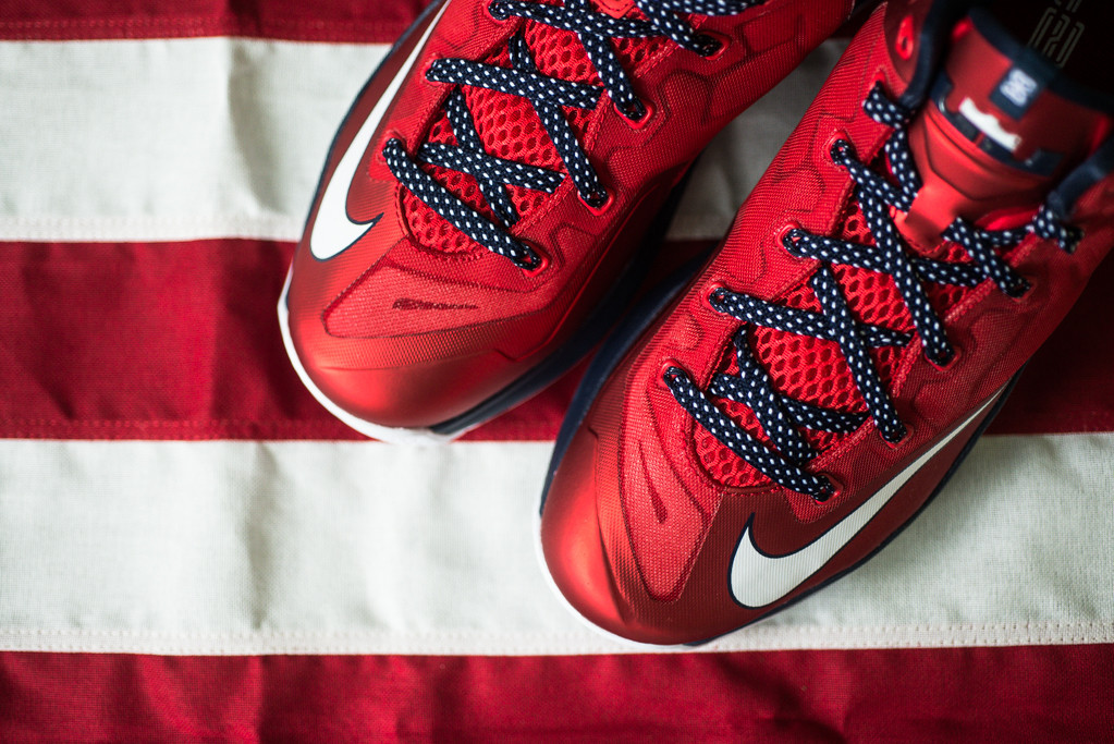 lebron 11 low independence day