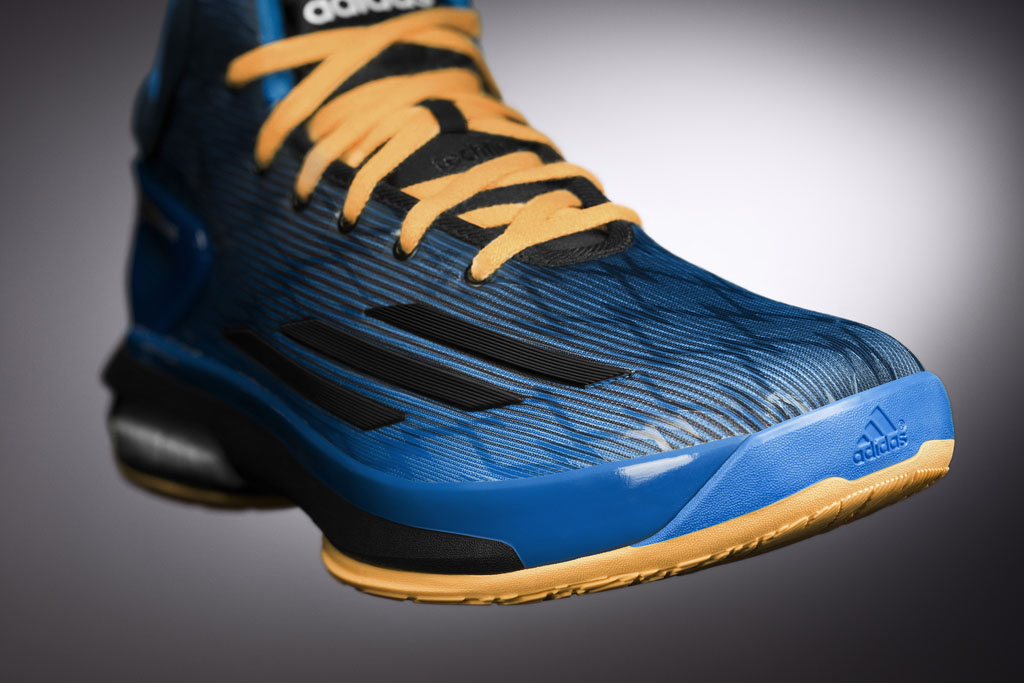 adidas Crazylight Boost Dame Blue/Black-Yellow (2)