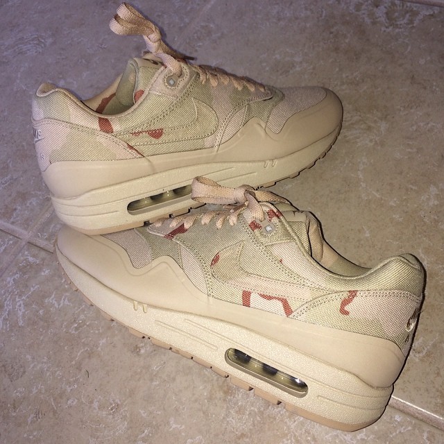 Shane Victorino Picks Up Nike Air Max 1 Desert Camo