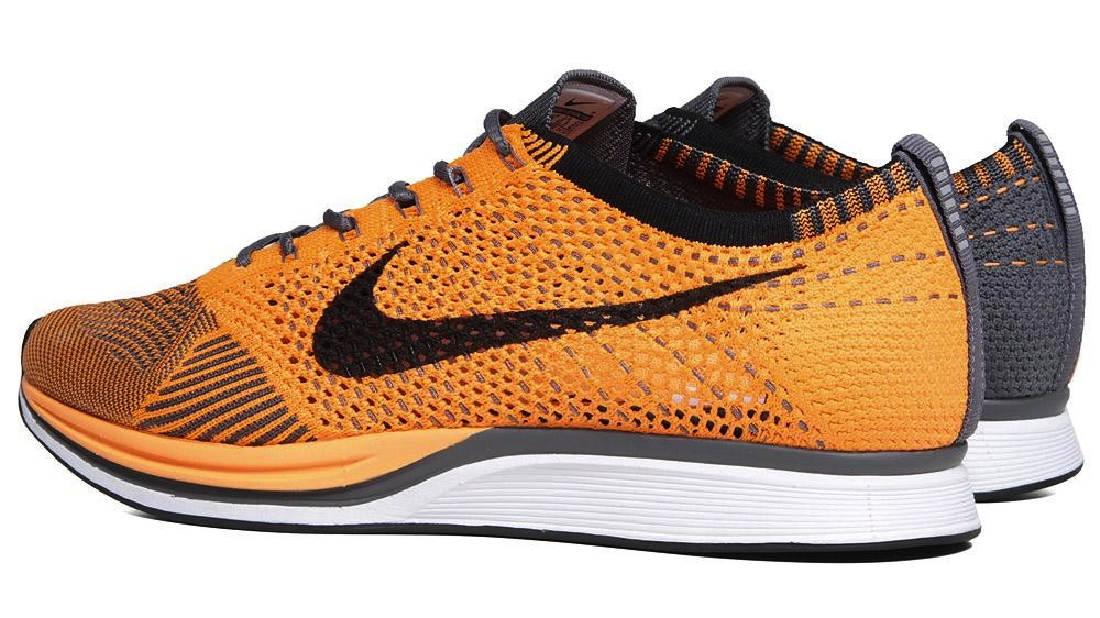 nike flyknit racer total orange