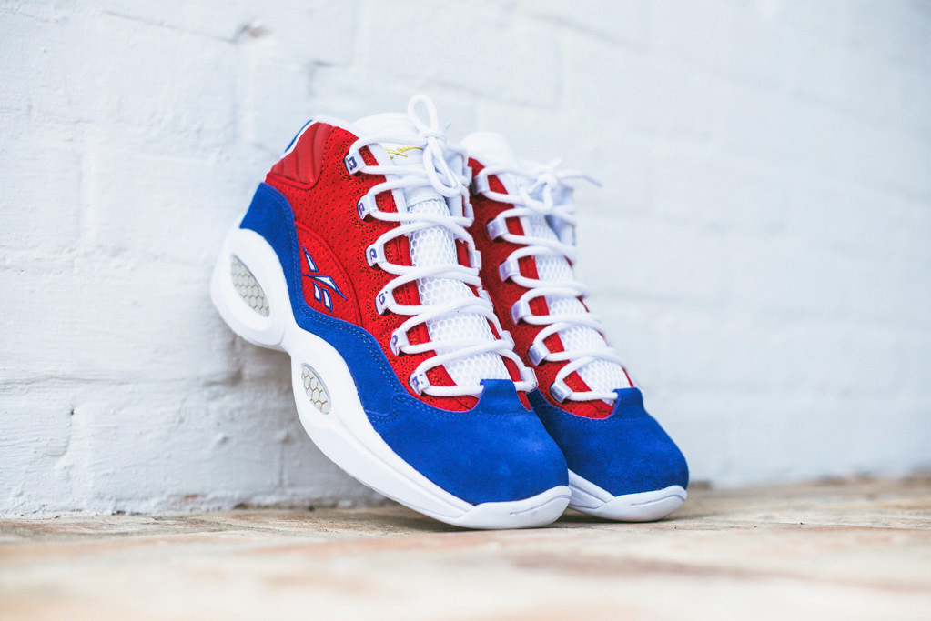 red white blue reebok questions