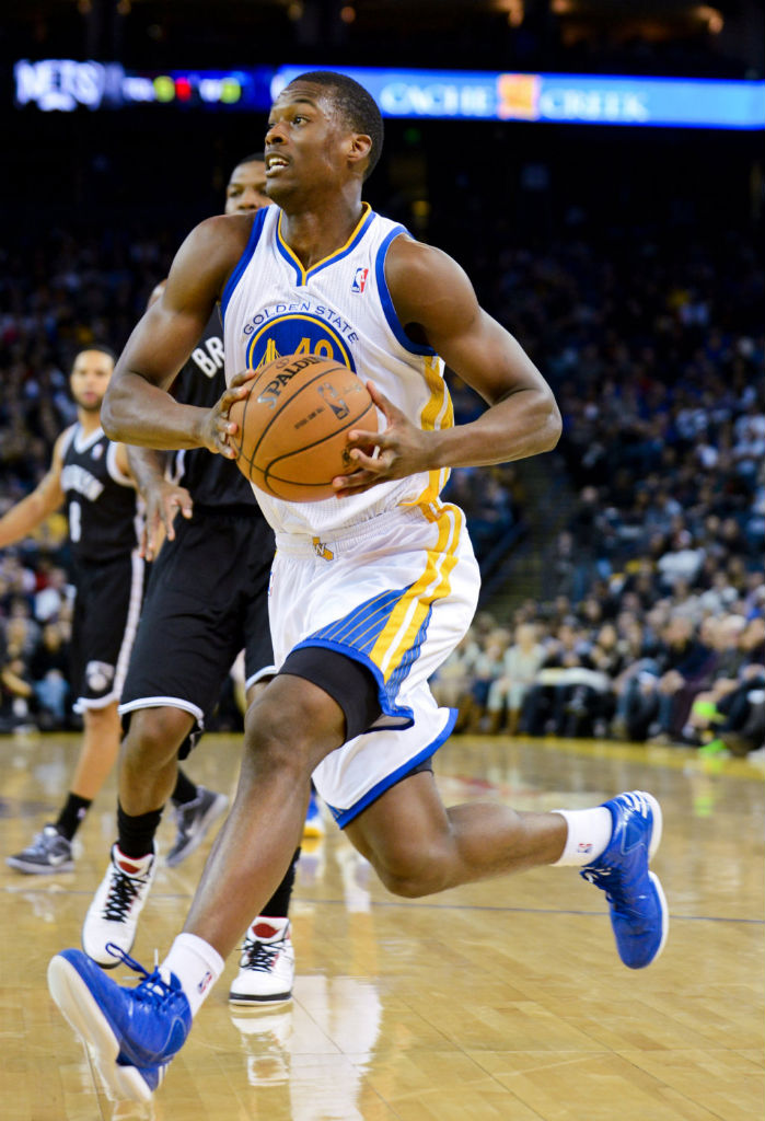 Harrison Barnes wearing adidas Rose 773 Blue