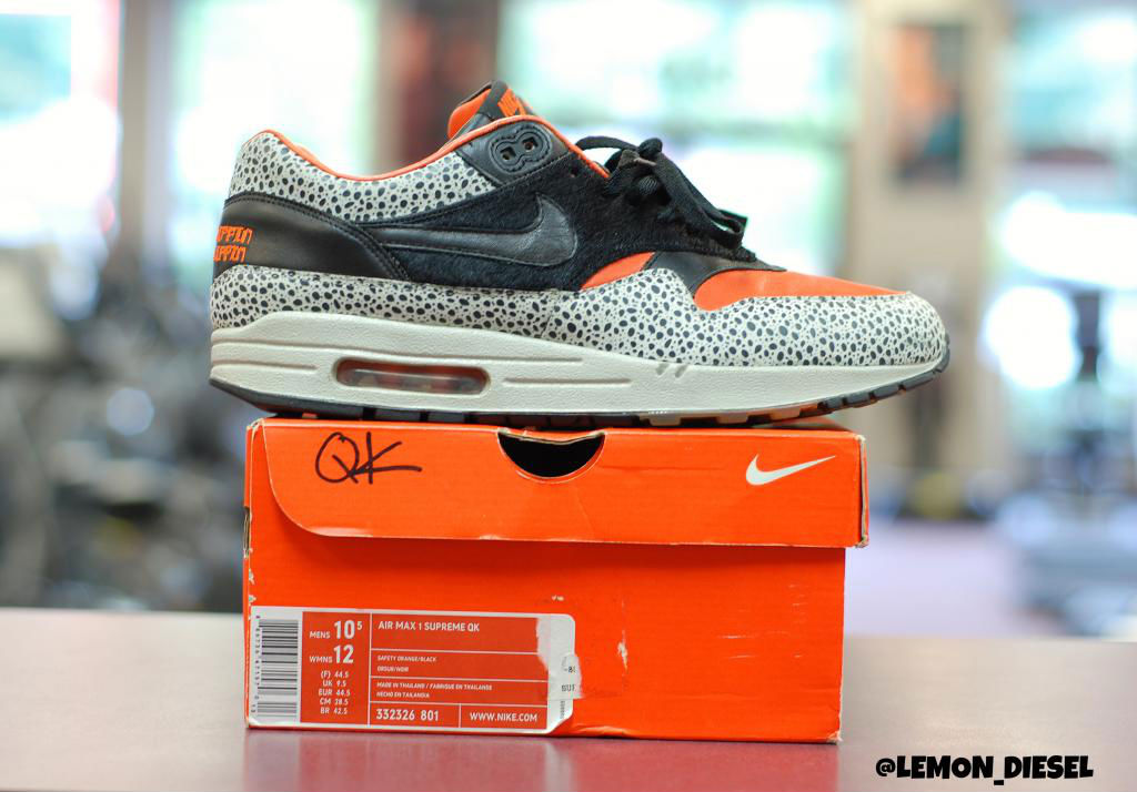 Spotlight // Pickups of the Week 9.1.13 - Nike Air Max 1 Supreme QK Keep Rippin Stop Slippin by lemon_diesel