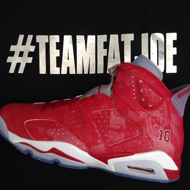 Fat Joe Picks Up Air Jordan VI 6 Slam Dunk