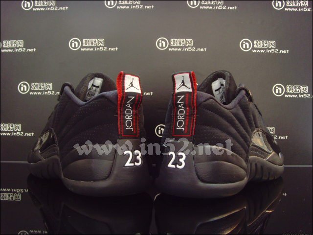 Air Jordan 12 Retro Low 'Black Patent' - Air Jordan - 308317 001