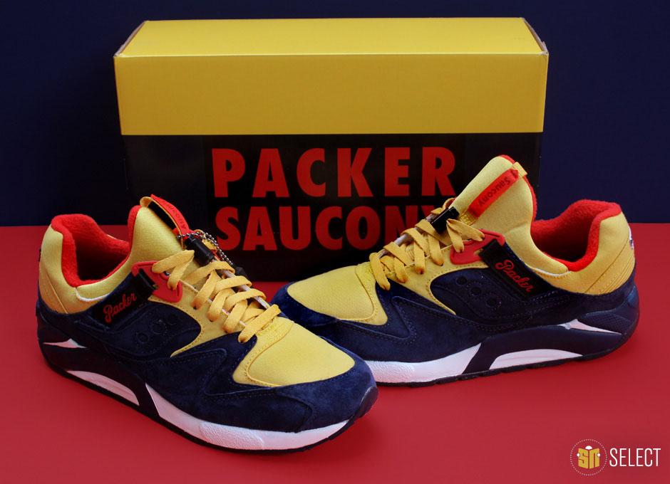 SAUCONY PACKER SHOES GRID9000 SNOW BEACH