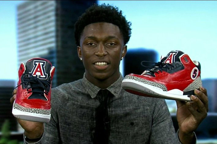 Stanley Johnson Announces College Decision with Air Jordan 3 Custom