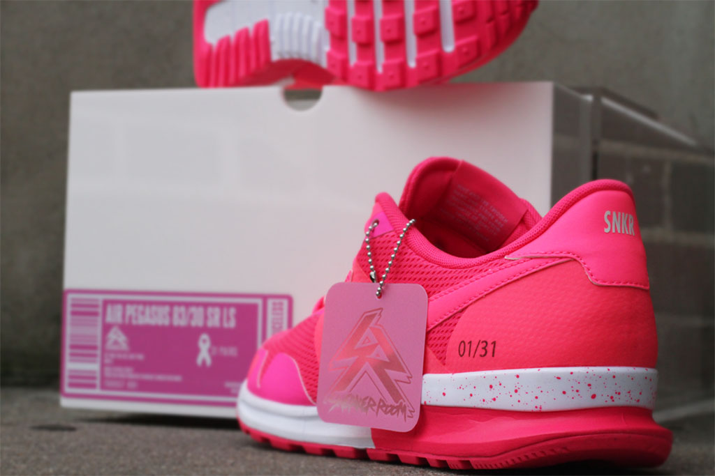 Sneaker Room x NIKEiD Air Pegasus 83/30 Breast Cancer Awareness (3)