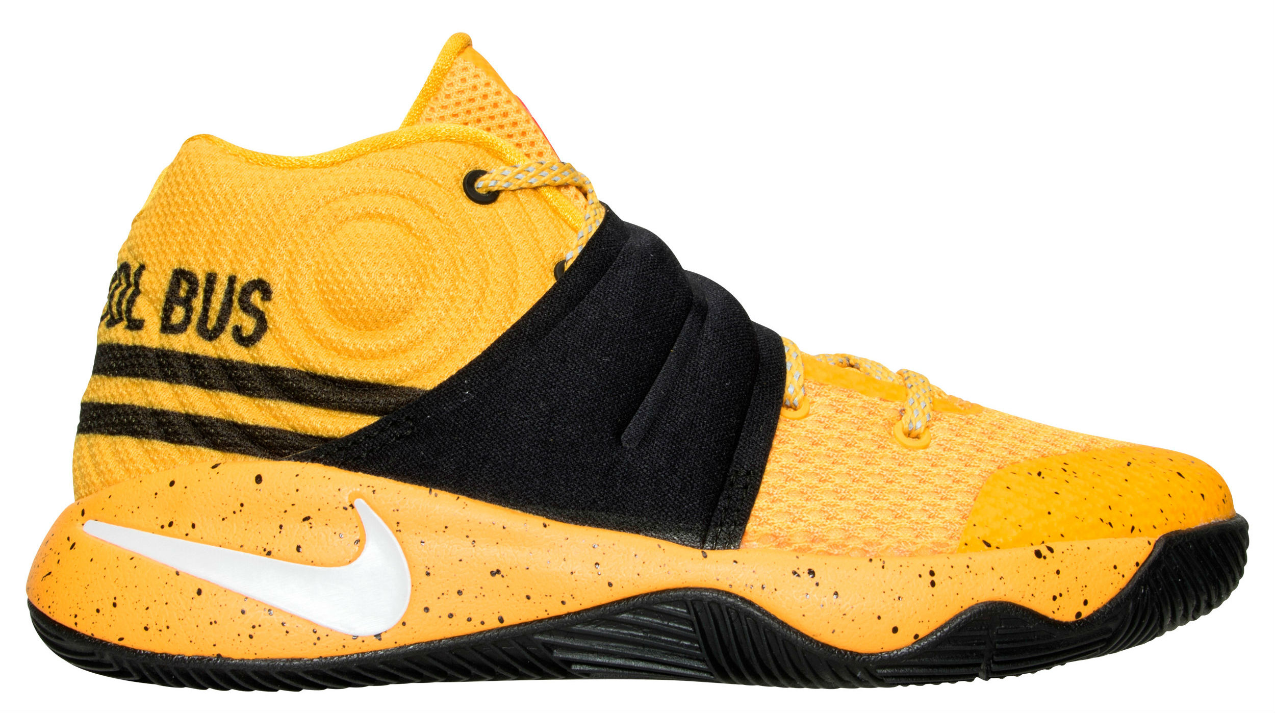 kyrie 2 black and yellow