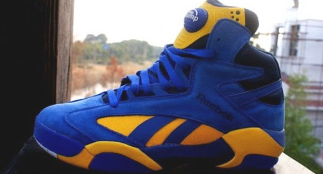 Reebok Shaq Attaq Blue Gold