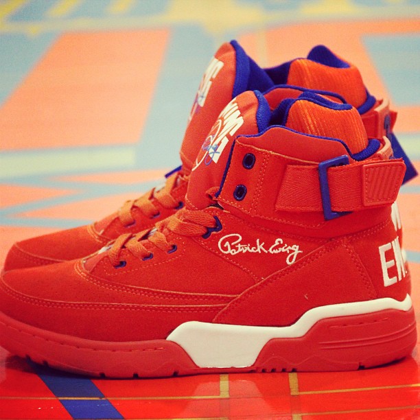 EWING 33 HI - Orange Suede Release Date | Complex