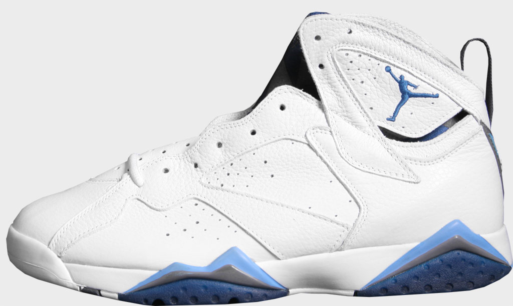 jordan 7s blue and white