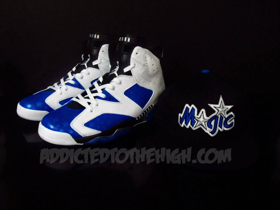 Air Jordan VI "Orlando Magic" By Mizzee Customs