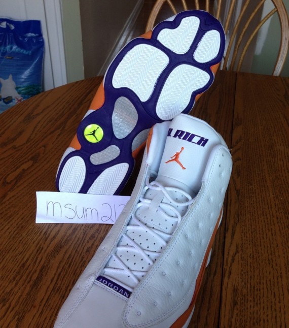 Air Jordan XIII - Quentin Richardson Suns PE 