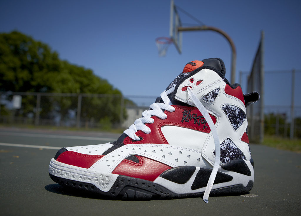 Reebok Blacktop Battleground Black/White-Red (1)