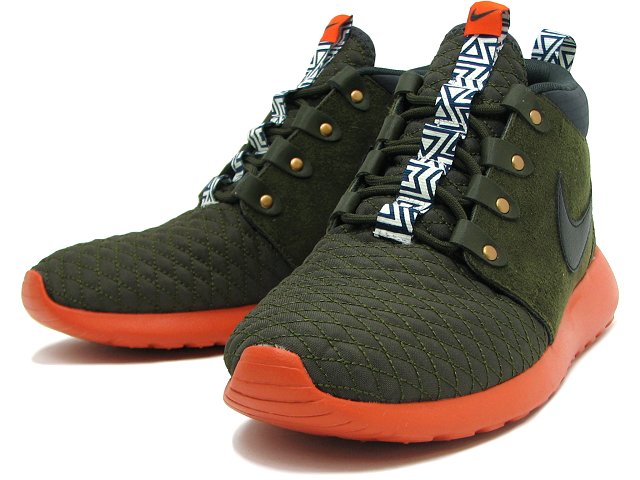 nike roshe run mid winter - men's