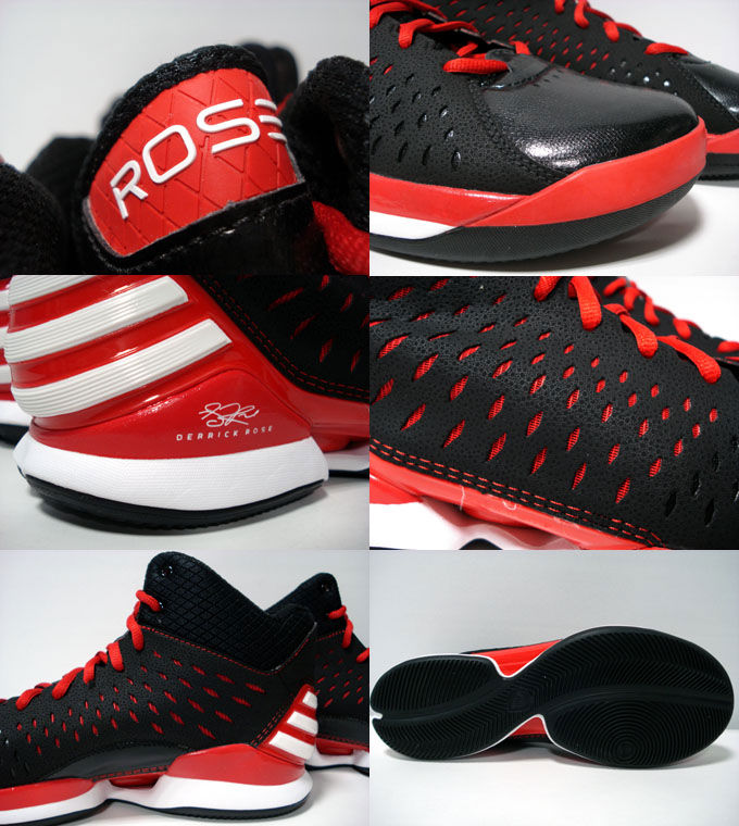 adidas Rose 773 Light Black Light Scarlet Running White G59732 (4)