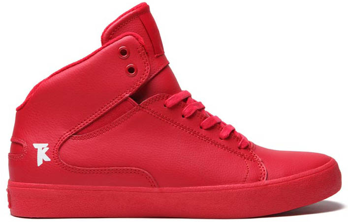 SUPRA Action Pack Society Mid Shoes Red (3)