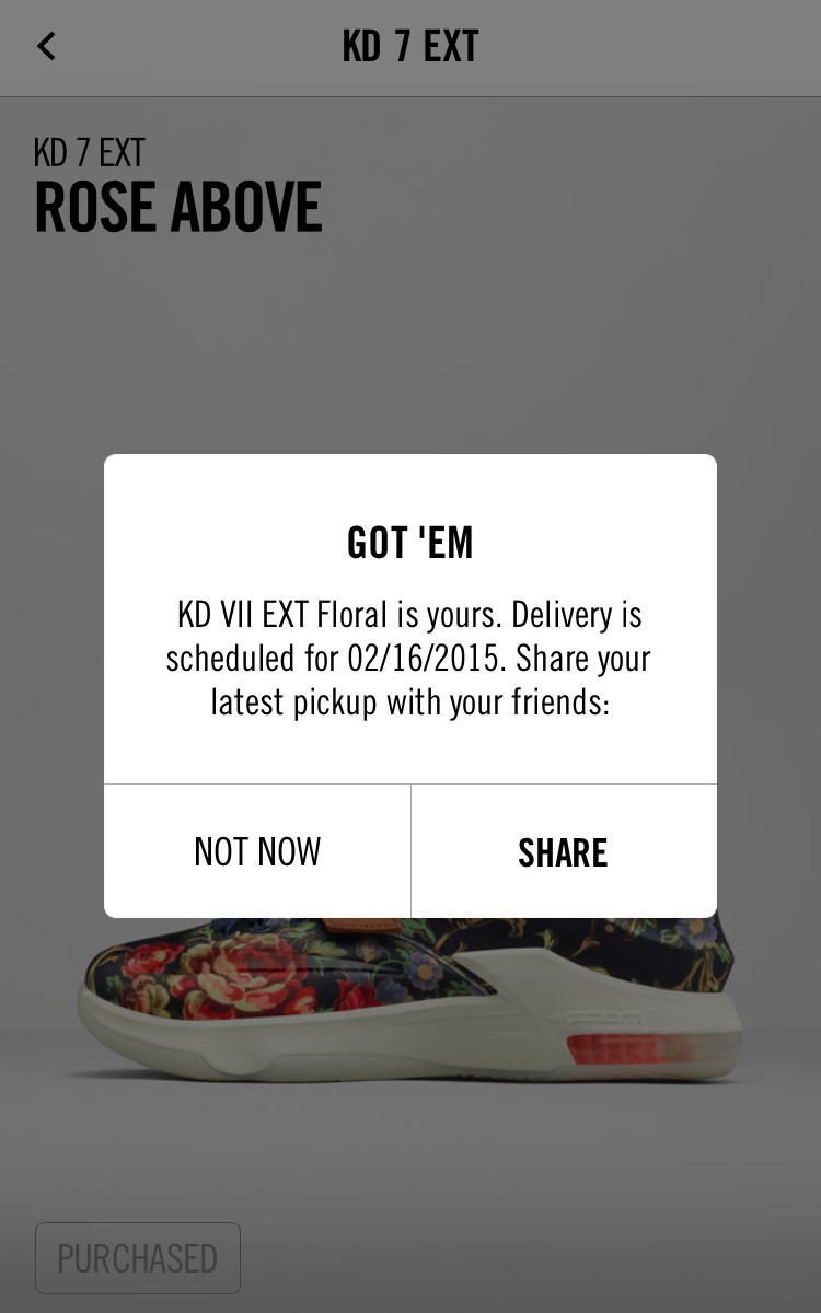 nike snkrs pending purchase
