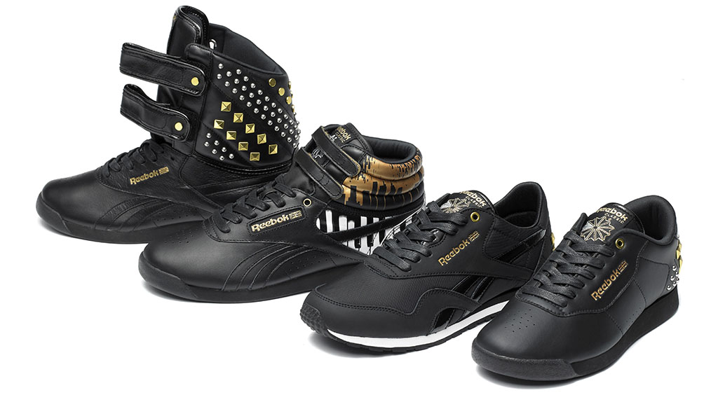 Alicia Keys x Reebok Classics Studs Group (2)