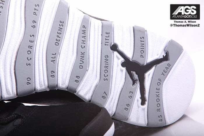 Air Jordan 10 X Retro Shoes Black White Stealth 310805-003 (9)