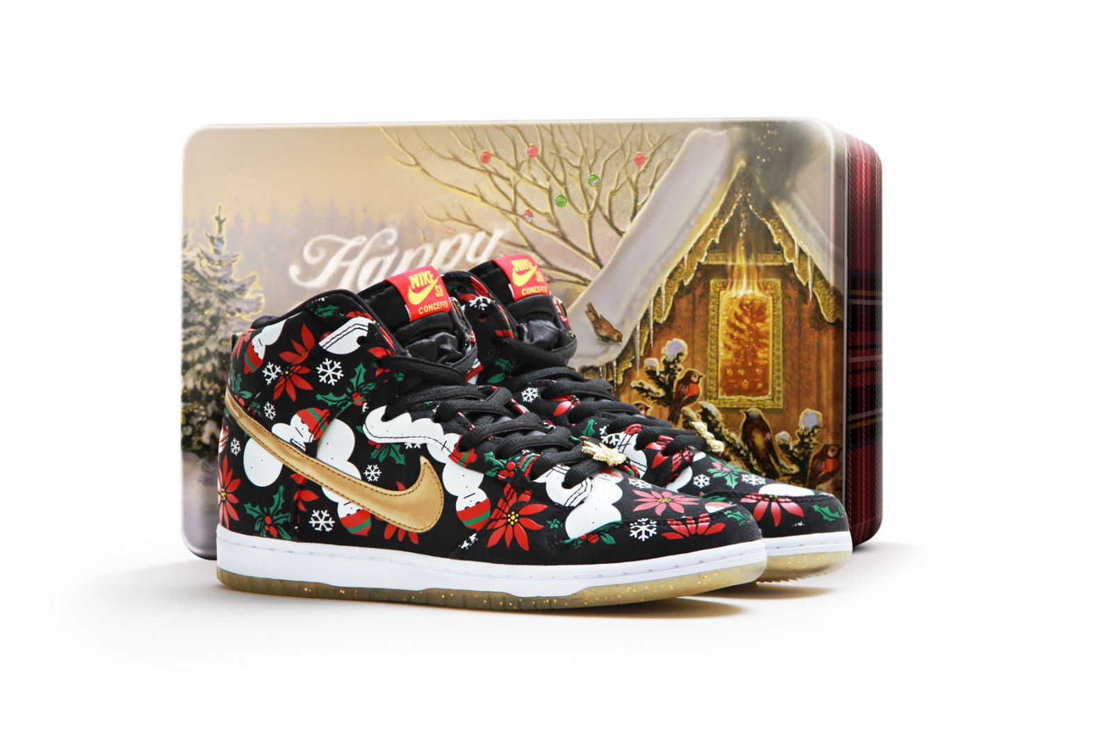 Ugly sweater hot sale dunks 2018