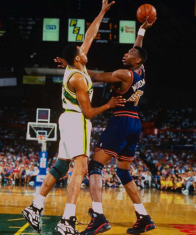 Dikembe Mutombo blocked a Special Olympian's shot