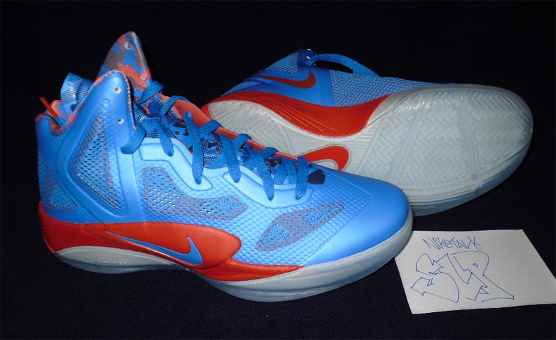 Nike Zoom Hyperfuse 2011 Westbrook Photo Blue Team Orange 487424-400