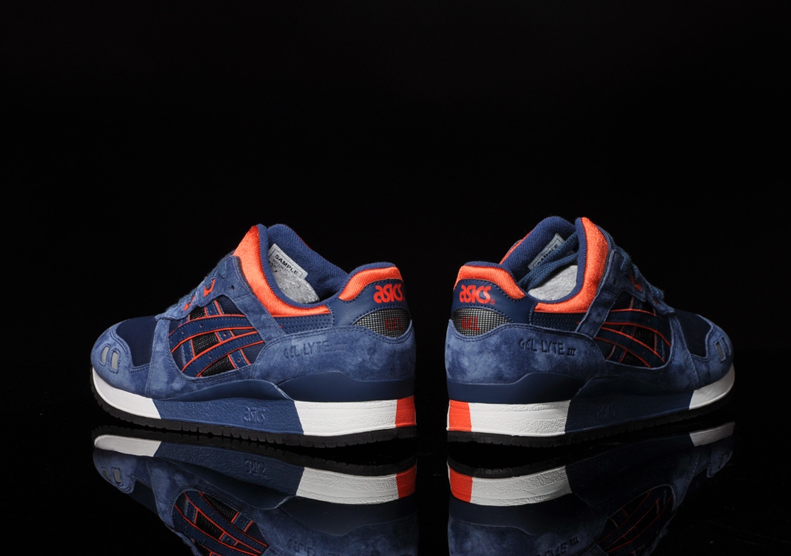 Asics gel lyte shop iii navy orange