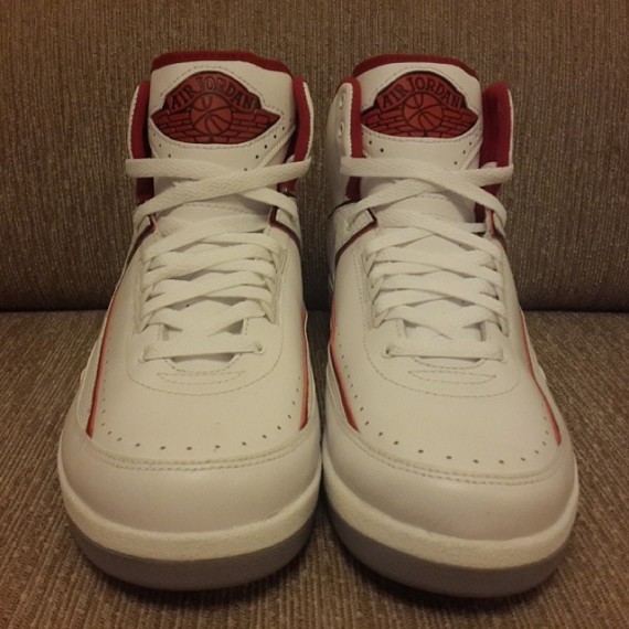 New Images of The White/Red Air Jordan 2 Retro | Sole Collector