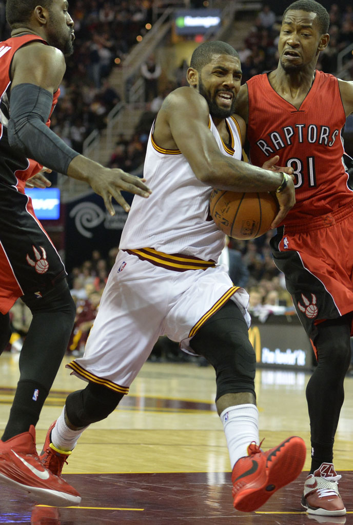 Kyrie Irving wearing 'Deceptive Red' Nike Kyrie 1 (1)