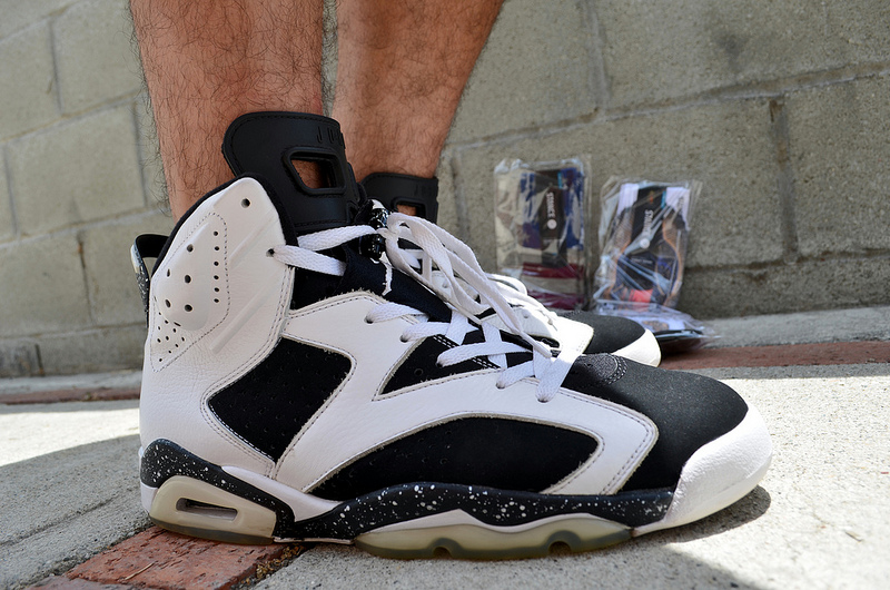 jordan 6 oreo on feet