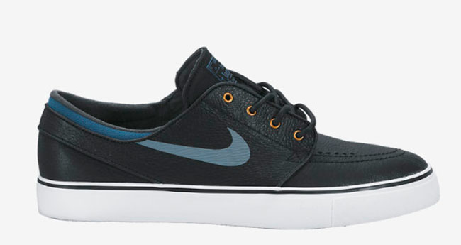 nike sb zoom stefan janoski lucid green & light crimson shoes